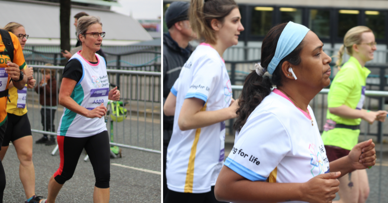 SHSC's 10K charity runners on course