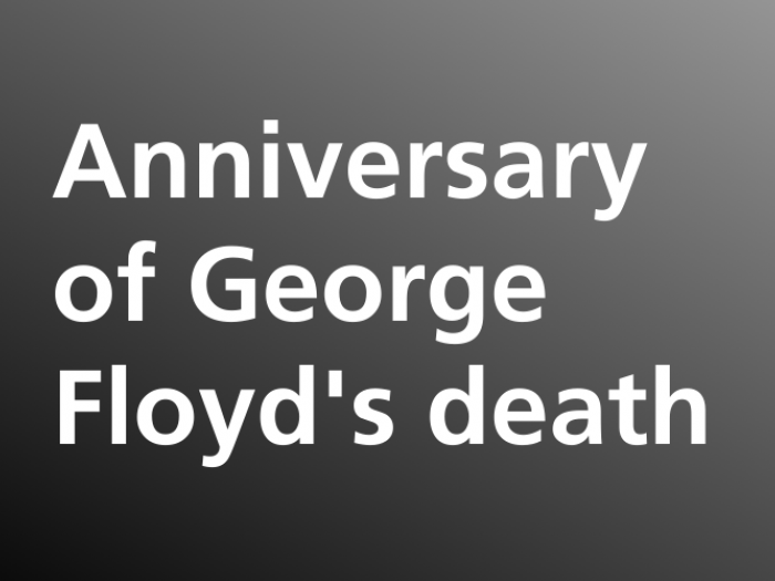Anniversary of George Floyd's death