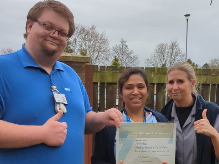 Dovedale 1 Ward staff