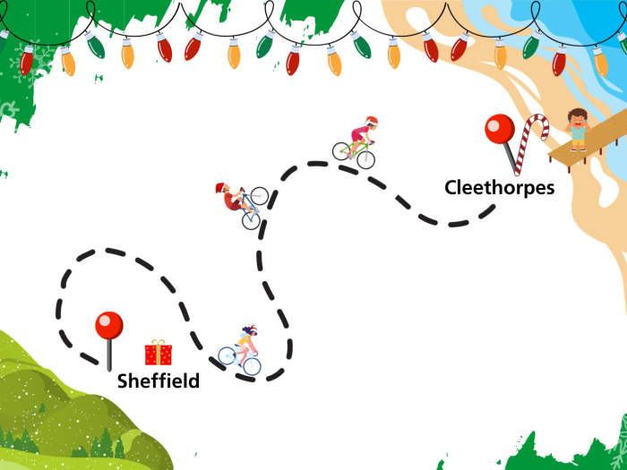 Cleethorpes charity cycle
