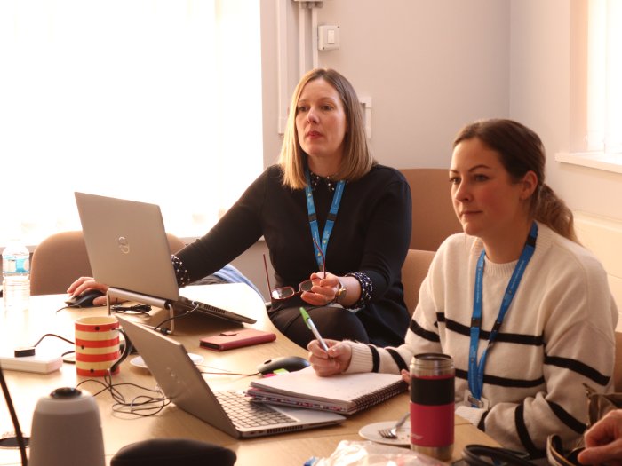 Members of the community mental health team