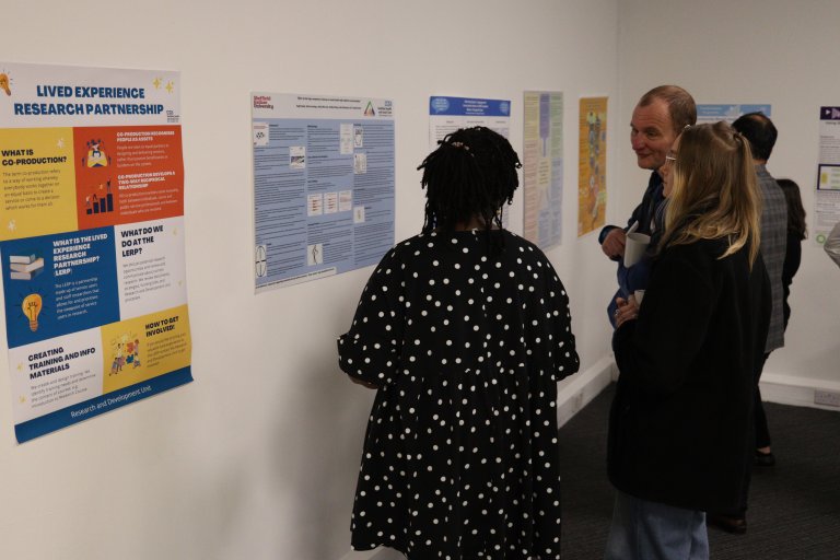 Attendees at Research and Effectiveness Showcase