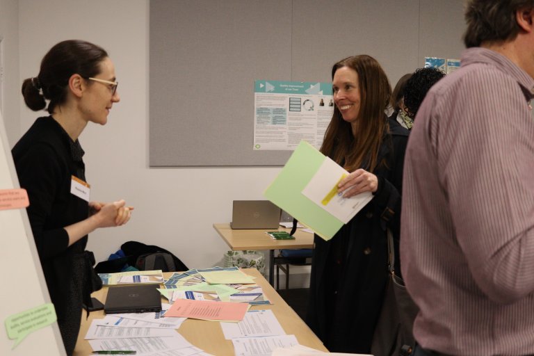 Attendees at Research and Effectiveness Showcase