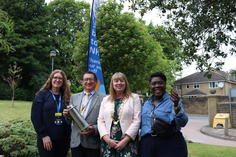 Sharon Mays, Alan Hooper, Susan Davidson and Danaé Wellington