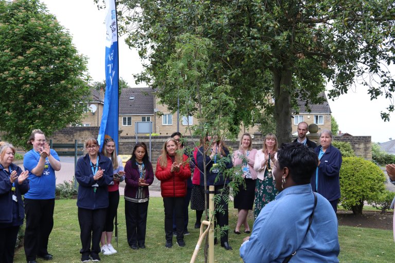 Poet Laureate for Sheffield, Danaé Wellington performing her poem