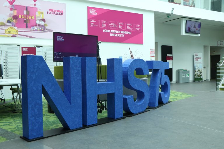 NHS 75 celebration