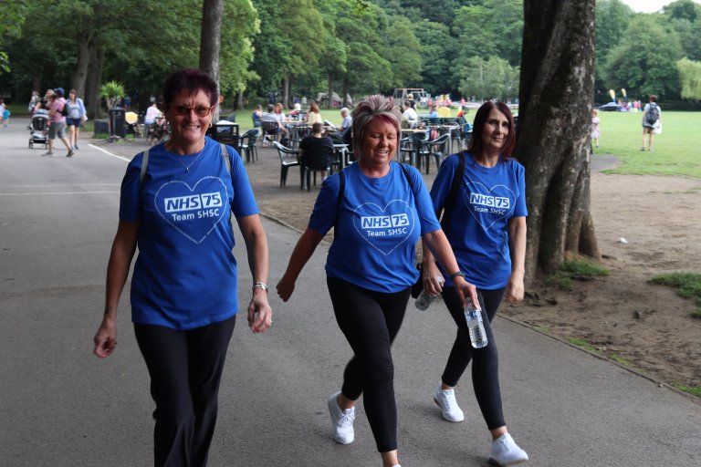 SHSC staff at Endcliffe parkrun