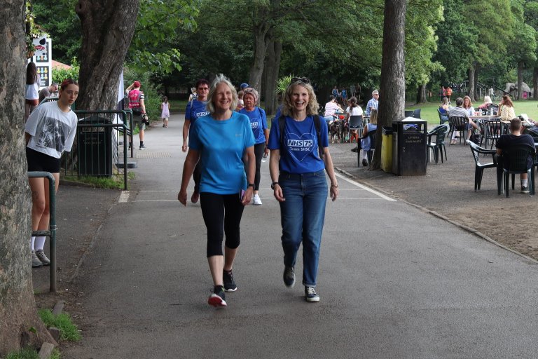 SHSC staff at Endcliffe parkrun