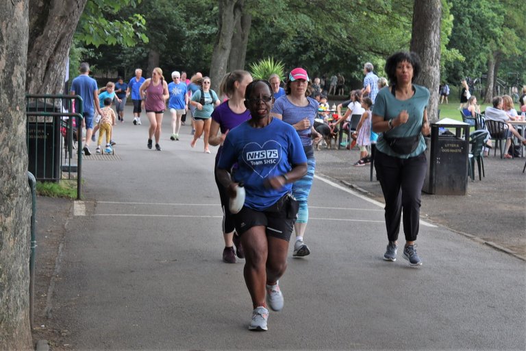 SHSC staff at Endcliffe parkrun