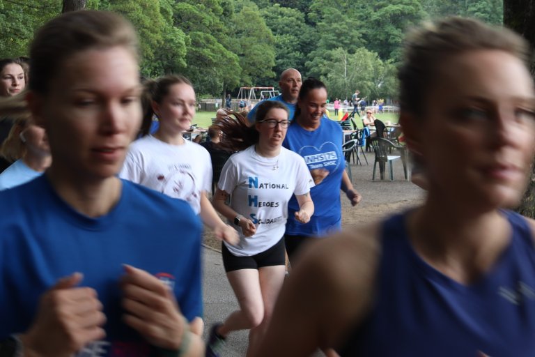 SHSC staff at Endcliffe parkrun