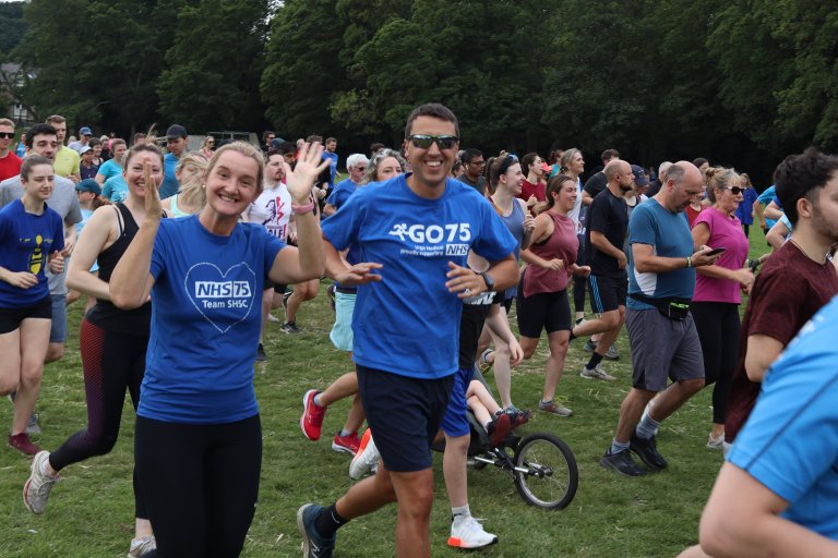 SHSC staff at Endcliffe parkrun