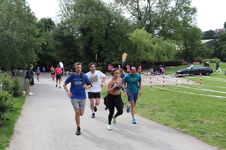 SHSC staff at Endcliffe parkrun