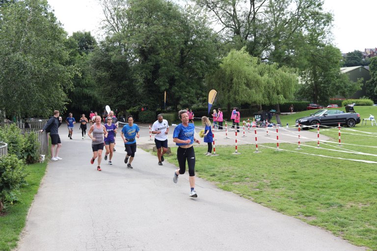 SHSC staff at Endcliffe parkrun