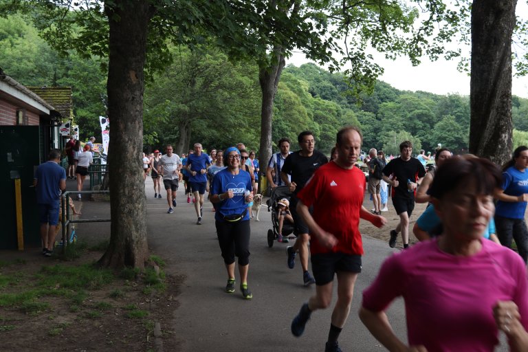 SHSC staff at Endcliffe parkrun