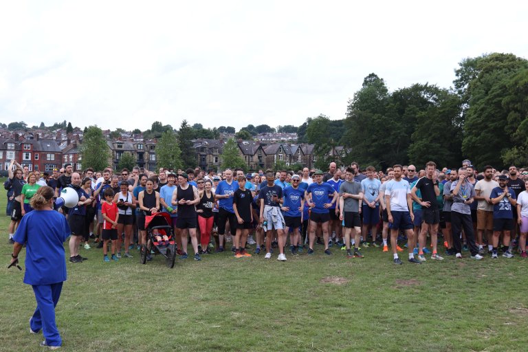 SHSC staff at Endcliffe parkrun