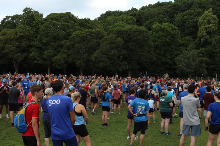 SHSC staff at Endcliffe parkrun