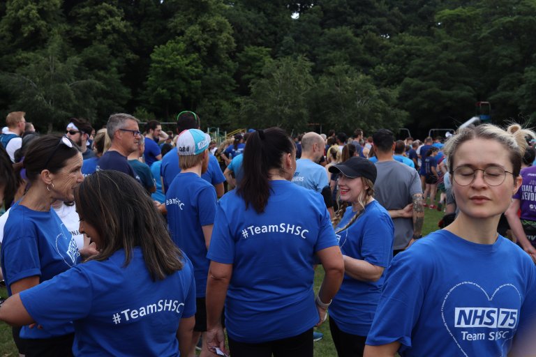 SHSC staff at Endcliffe parkrun