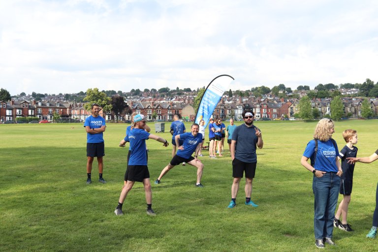 SHSC staff at Endcliffe parkrun