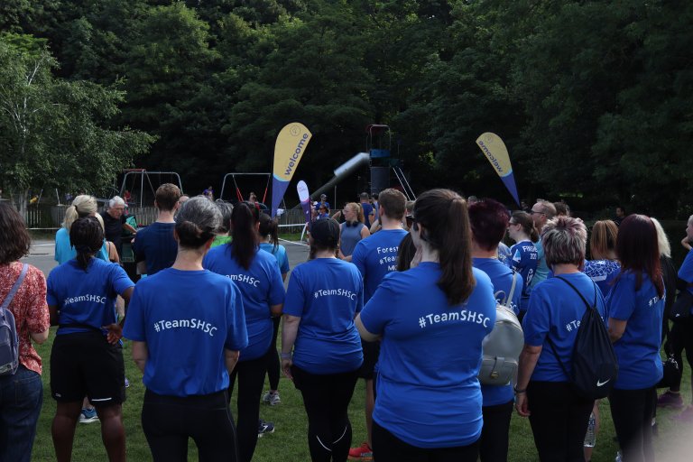 SHSC staff at Endcliffe parkrun