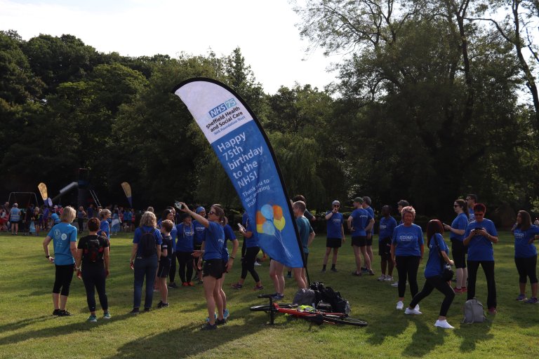 SHSC staff at Endcliffe parkrun