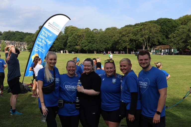 SHSC staff at Endcliffe parkrun