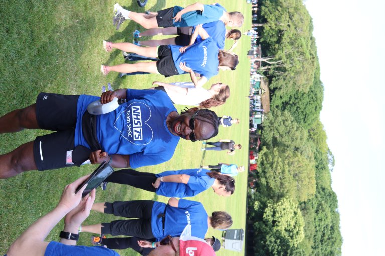 SHSC staff at Endcliffe parkrun