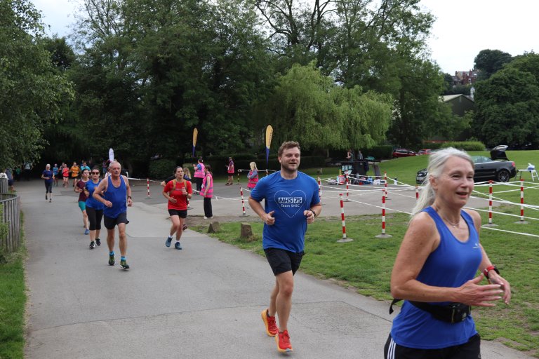 SHSC staff at Endcliffe parkrun