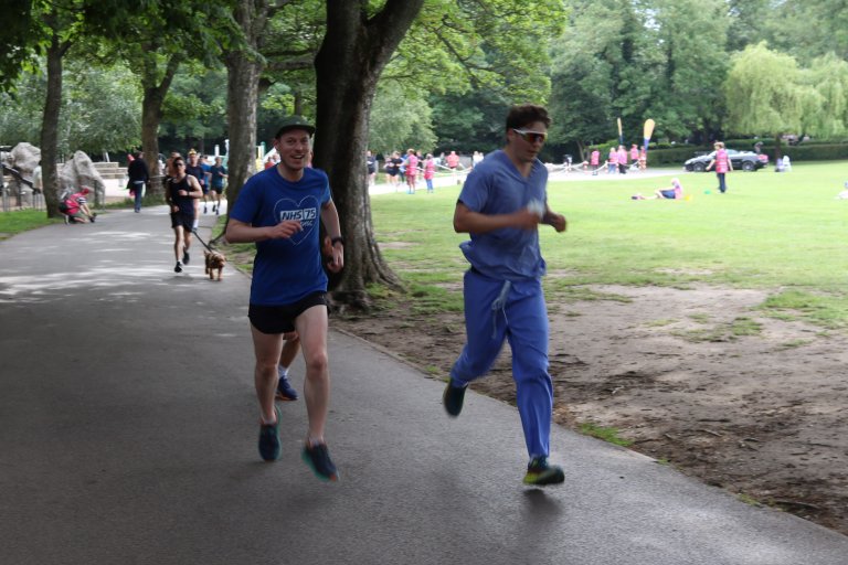 SHSC staff at Endcliffe parkrun