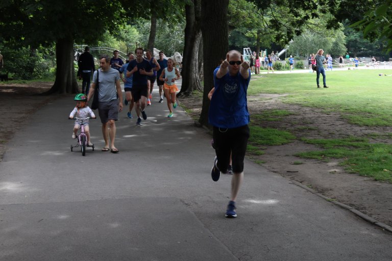 SHSC staff at Endcliffe parkrun