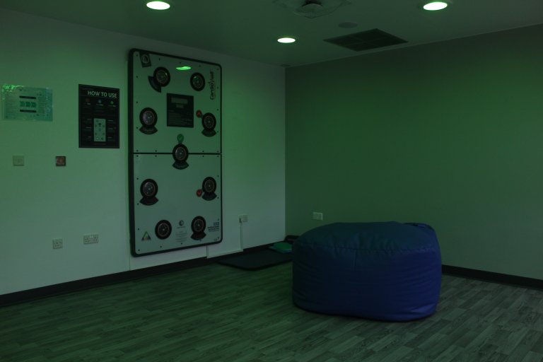 De-escalation space in green light